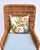 1960s 1960s Michael Taylor for Baker Braided Wicker Wingback Ottoman Set For Sale - Image 5 of 13