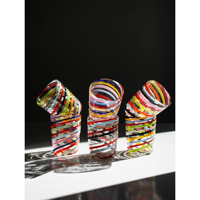 Drinking Set by Maryana Iskra for Ribes, Set of 6 For Sale - Image 18 of 18