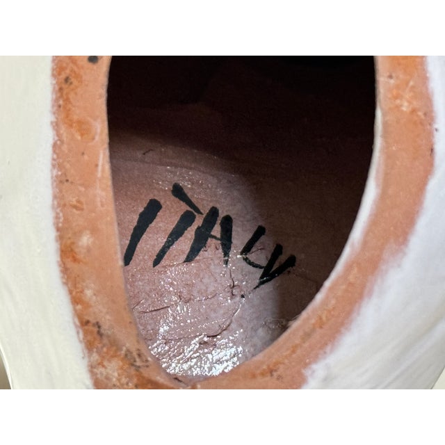 Mid-Century Italian Glazed Terracotta Seal Pups - a Pair For Sale - Image 12 of 12