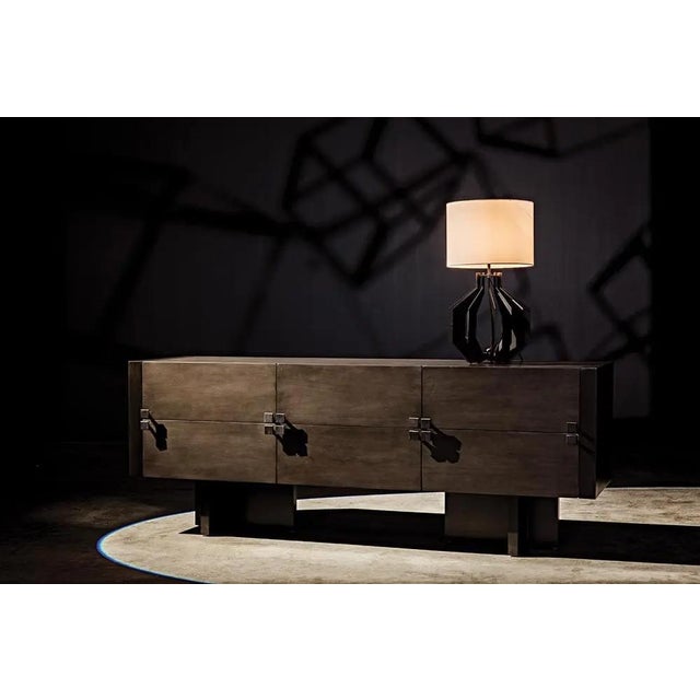 Black NOIR Amidala Sideboard, Two-Tone Pale For Sale - Image 8 of 8