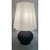 Black Murano Style White and Black Glass Table Lamp by Simoeng For Sale - Image 8 of 9