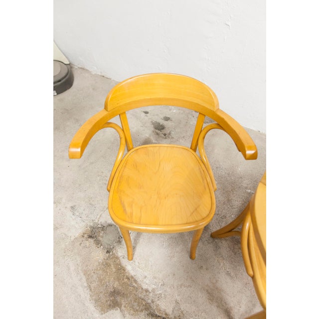 Vintage Bistro Armchairs, 1960s, Set of 4 For Sale - Image 10 of 18