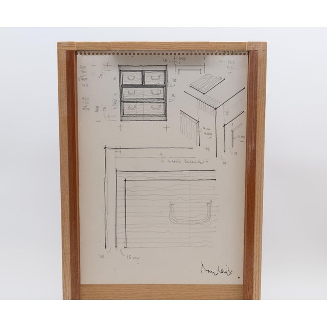 Vintage Nightstand in Yew from Gordon Russell, 1988, Set of 2 For Sale - Image 16 of 18