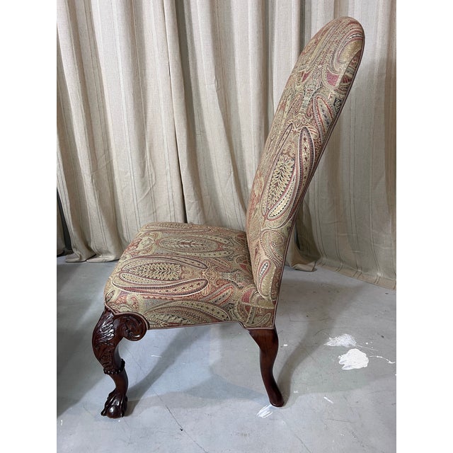 Queen Anne Vintage Dining Chair by Oscar De Larenta Century Furniture For Sale - Image 3 of 5