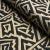 Schumacher Schumacher X David Kaihoi Jagged Maze Fabric in Black For Sale - Image 4 of 4