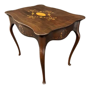 Inlaid Horner Style Center Table