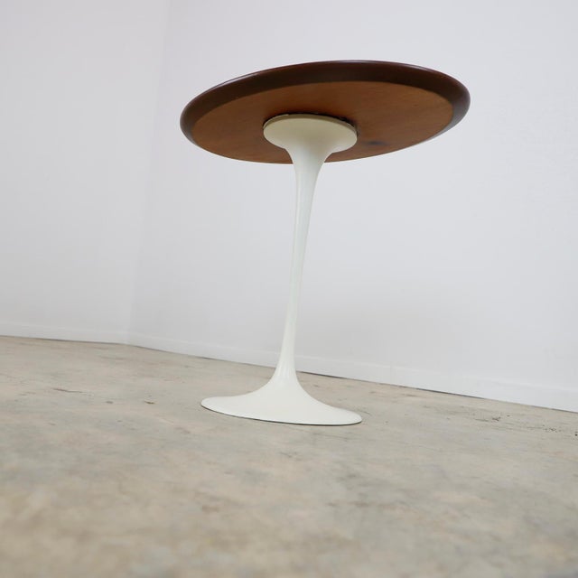 1960s Attributed to Eero Saarinen for Knoll Rare Oval Tulip Side Table For Sale - Image 11 of 18