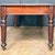 Brown William IV Writing Table or Desk of Mahogany With Inset Leather Top From England For Sale - Image 8 of 11