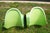 Panton Classic Chairs in Lime Green - A Pair For Sale - Image 11 of 13