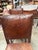 Set of 4 19th-Century English Cromwellian Leather & Oak Dining Chairs For Sale - Image 11 of 18