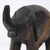 African Elephant Wood Figurine, 1960s For Sale - Image 6 of 9