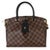 Item #: 154738 Interior Material: Fabric Dimensions: 10.5 x 8 x 4.25 in Features Interior: Three slip pockets Handle Drop:...