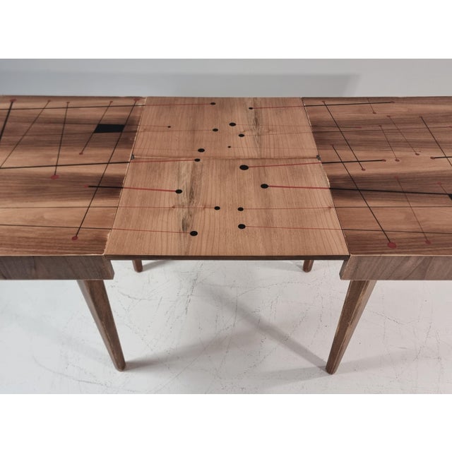 Vintage Dining Table in Walnut, 1970s For Sale - Image 6 of 16