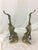 19th Century French Napoleon III Bronze Andirons - a Pair For Sale - Image 6 of 10