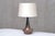 Sculptural Glazed Ceramic Table Lamp from Niels Preben Larsen, Denmark, 1967 For Sale - Image 6 of 12