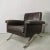 Mid-Century Modern Vintage Model 875 Armchair in Brown Eco-Leather from Cassina, 1960s For Sale - Image 3 of 9