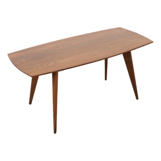 Coffee Table with Tabletop and Legs in Wenge Wood For Sale