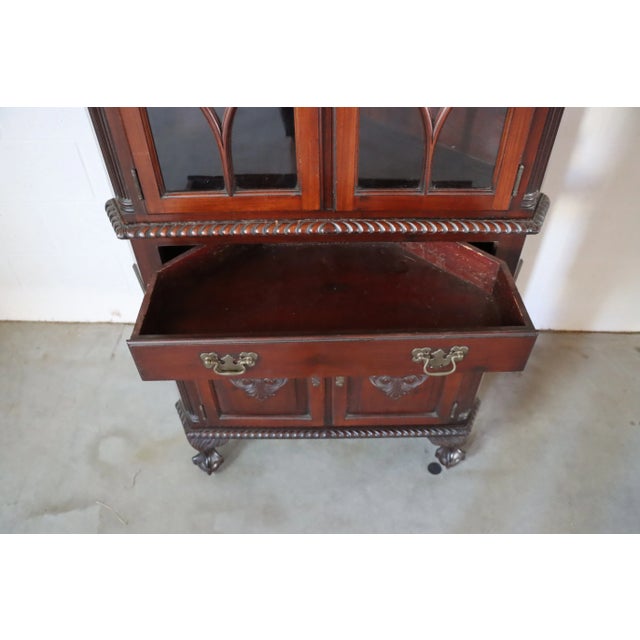 Feldenkrais Continental Corner Cabinet For Sale - Image 9 of 13
