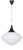 Mid-Century Chandelier in Chromed Steel and Opaline Glass, Czech, 1960s For Sale