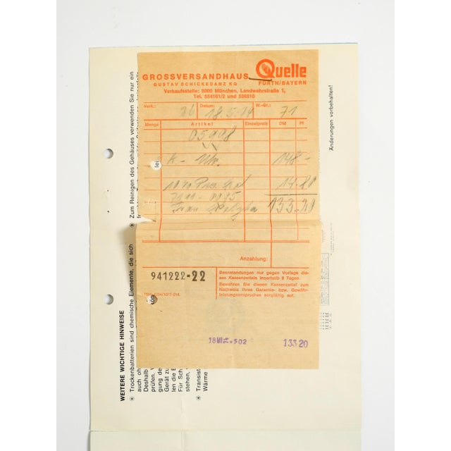 Universum Wall Clock with Radio by Adriano Rampoldi for Quelle Versand, 1970s For Sale - Image 15 of 18