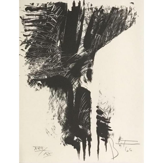 Lithograph, 1966 Handsigned by the artist in pencil and numbered XVIII/XX Publisher : Galerie Im Erker St. Gallen LCD4676...