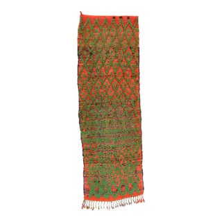 Moroccan Runner Rug - 2'10" X 8'2" Ft For Sale