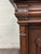 Brown Antique Late 1800s French Renaissance Revival Walnut Step Back Bookcase Cabinet For Sale - Image 8 of 17