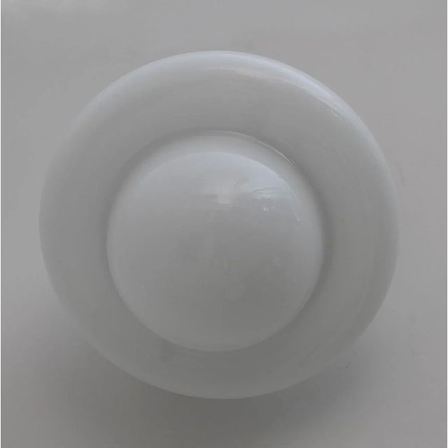 Italian Wooden and Modern Opal Glass Wall Lights, 1960s, Set of 2 For Sale - Image 10 of 12