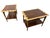 Mid-Century Modern Mid-Century Modern Lane Acclaim Walnut Side Tables - Set of 2 - Refinished! For Sale - Image 3 of 7