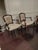 Louis XV Style Carved Wood Arm Chairs With Floral Tapestry Upholstry For Sale In Philadelphia - Image 6 of 8