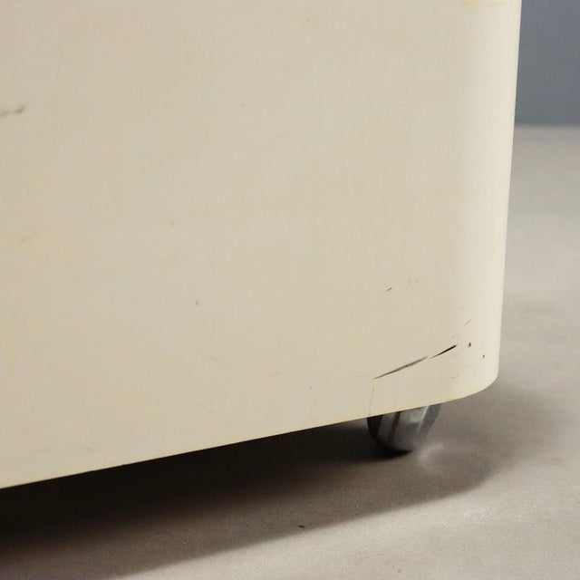 Cream Longato Collections Dime Storage Cabinet attributed to Marcello Siard For Sale - Image 8 of 10