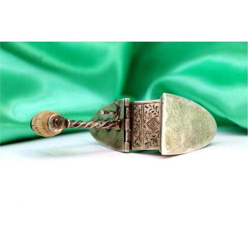 Silver Iron with Applications and Reliefs For Sale - Image 4 of 9