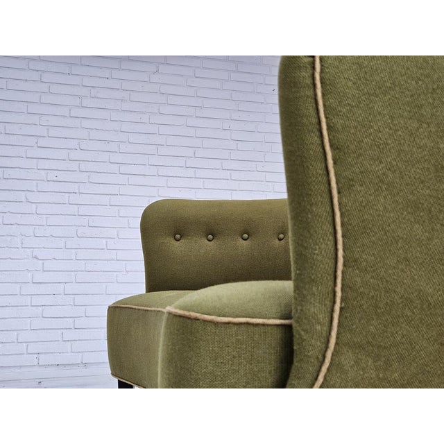 Danish 2 Seater Sofa in Oak, 1960s For Sale - Image 11 of 17