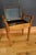 Brown Edwardian Piano Stool in Geometric Fabric, 1890s For Sale - Image 8 of 9