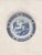 Antique English Wood & Sons "Yuan" Blue & White Transferware Dinner Plates, Set of 5 For Sale - Image 11 of 16