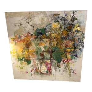 Large Ethereal Mixed Media Work of Art