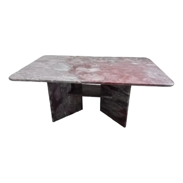 Salome Marble Coffee Table, 1990s For Sale