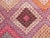 60s Pink Colored Large Turkish Jijim Kilim Rug For Sale - Image 9 of 11