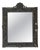 Neo-Baroque French Cast Metal Modèle Déposé Wall Mirror, 1900 For Sale