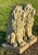 Pair of Majestic Vintage Concrete Lions on Bases For Sale - Image 10 of 15
