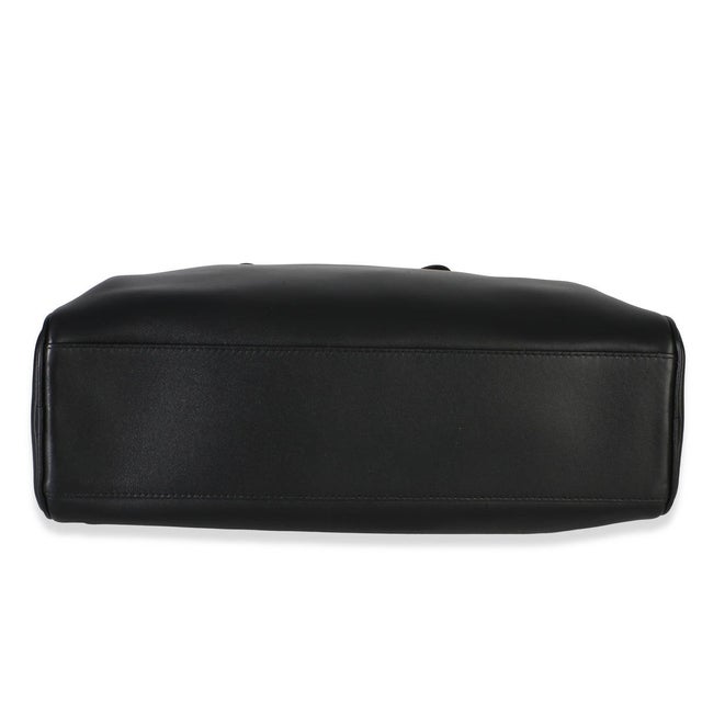 2020s 26P Black Calfskin Large Bowling Bag For Sale - Image 5 of 8