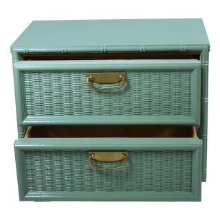 Single Green Nightstand For Sale