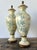 Vintage Crackle Finish Blue Willow Urns - A Pair For Sale - Image 9 of 12