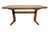Wood Vintage Danish Modern Teak Dining Table W/2 Leaves - Refinished! For Sale - Image 7 of 12