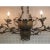 1940s Vintage Italian Metal Lotus Wall Sconce For Sale - Image 4 of 7