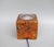 Flamed Cased Glass Table Lamp Cube in Orange, Green, Black and Beige by Peill & Putzler, 1970s For Sale - Image 6 of 16