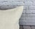 Turkish 20 x 20 Hemp Pillow Turkish Cushion Natural Grayish White Pillow Cushion Cover For Sale - Image 3 of 4