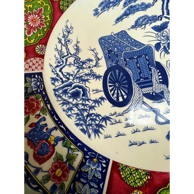 Early 20th Century Early 20th Century Imari Charger For Sale - Image 5 of 10