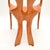Italian Sculptural Armchair in Elm, 1970s For Sale - Image 10 of 11