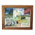 Gone With the Southern Wind Contemporary Handmade Paper Collage Made Using Vintage Ephemeria Framed Under Glass For Sale